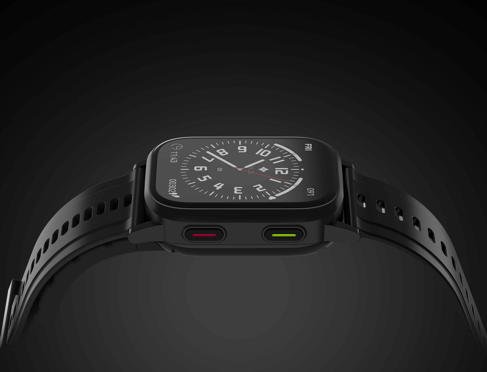 Smart Blood Pressure Watch with Micro Aircuff