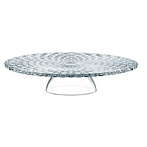 Plato de Cristal y Base Pastelera | Pórtico Real