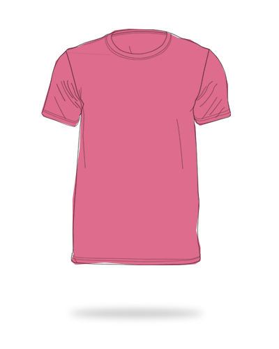 safety pink 100% cotton round neck shirts sj clothing co manila philippines