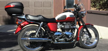 2013 TRIUMPH BONNEVILLE T100 motorcycle for rent near RAPID CITY, SD