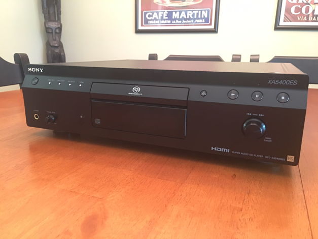 LIKE NEW Sony SCD-XA5400es SACD/CD Player!!!