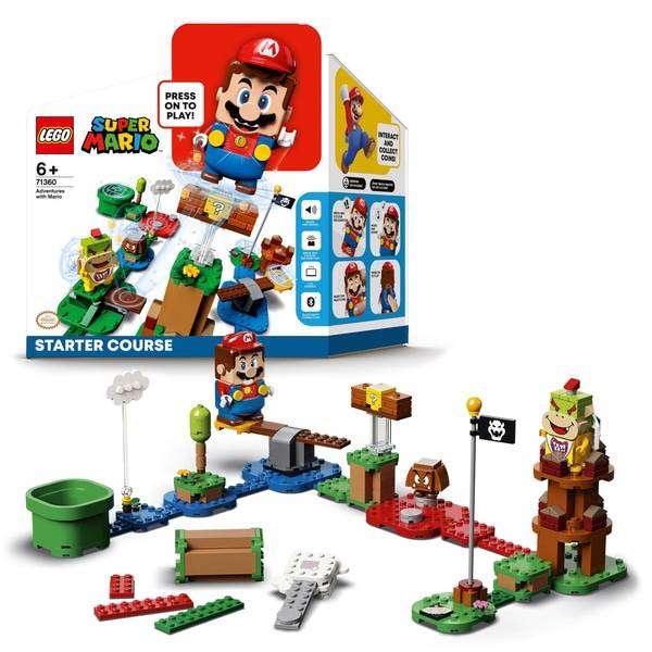 Lego super Mario adventures with Mario starter course 