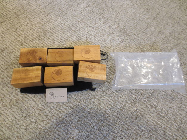 Cardas Audio Myrtle Wood Blocks (large)