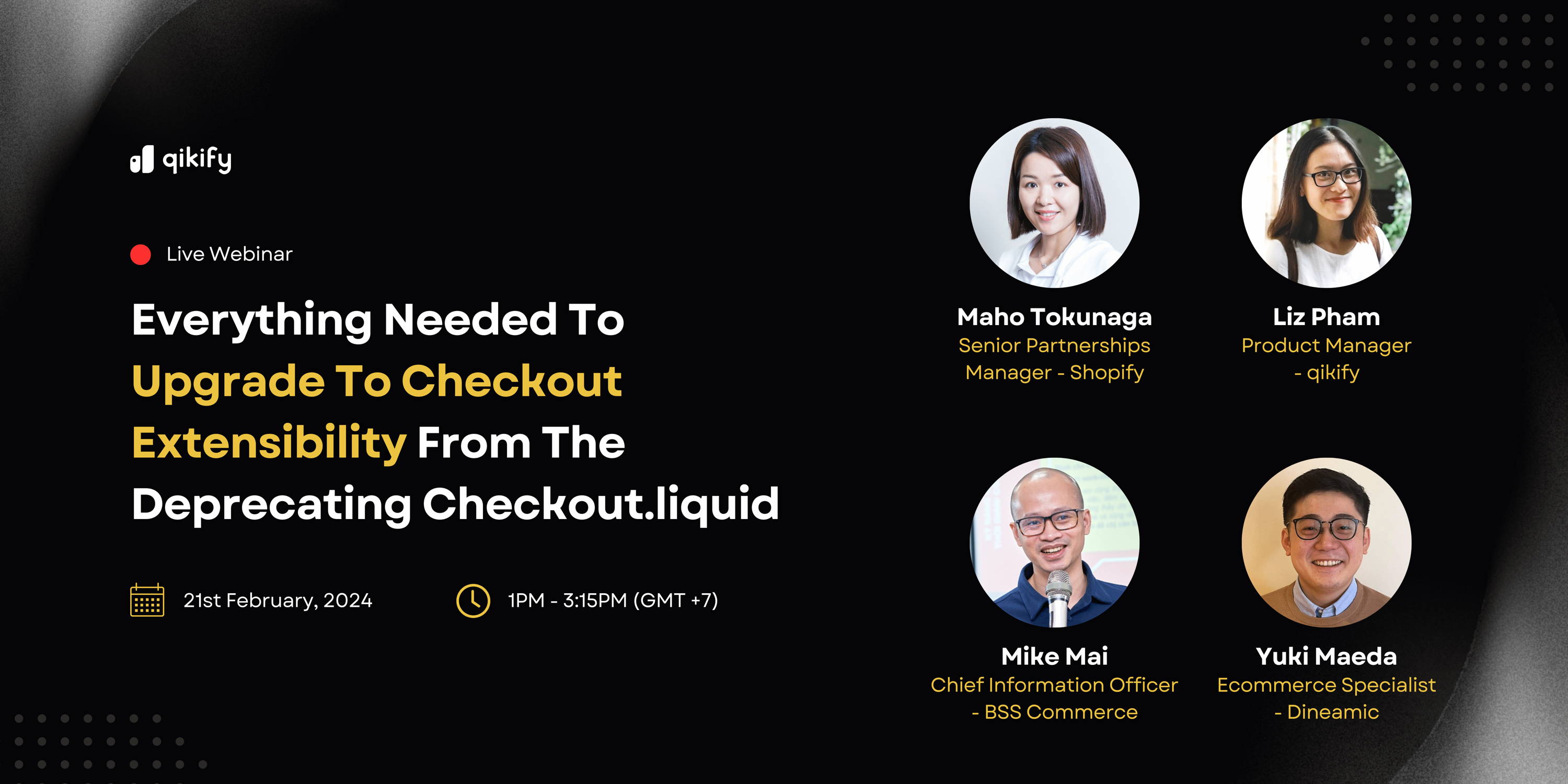 Webinar Everything Needed To Upgrade To Checkout Extensibility