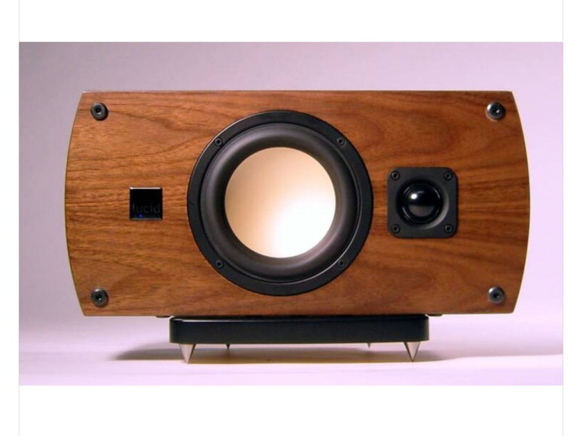 Lucid Acoustics Proto 5C Center Channel; Satin Walnut; 5-C (New Old Stock) (13120)