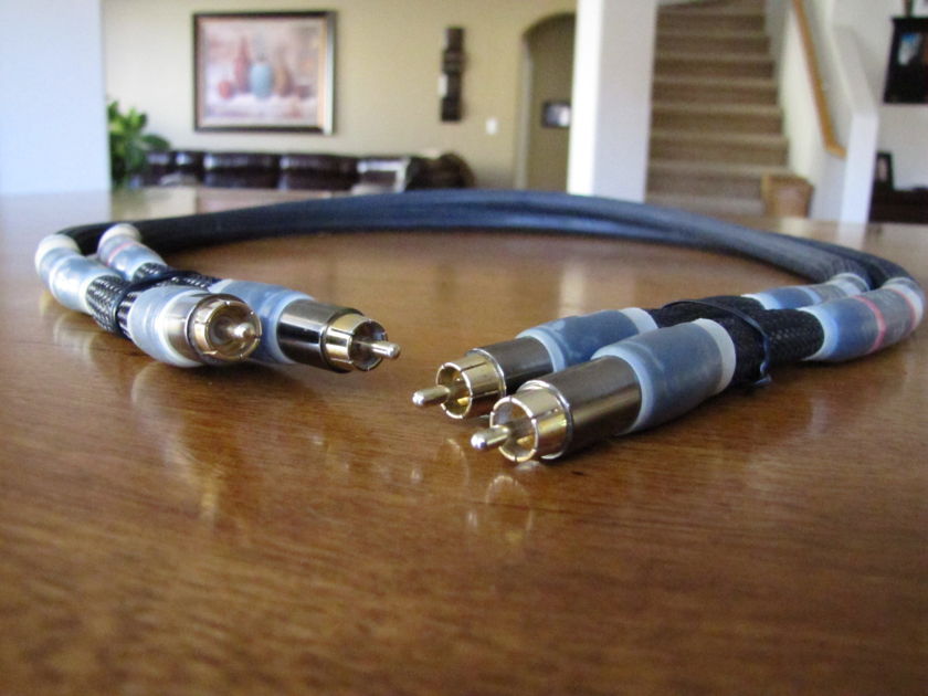 Purist Audio Design Interconnects 44 inch fluid filled, Serial #102416