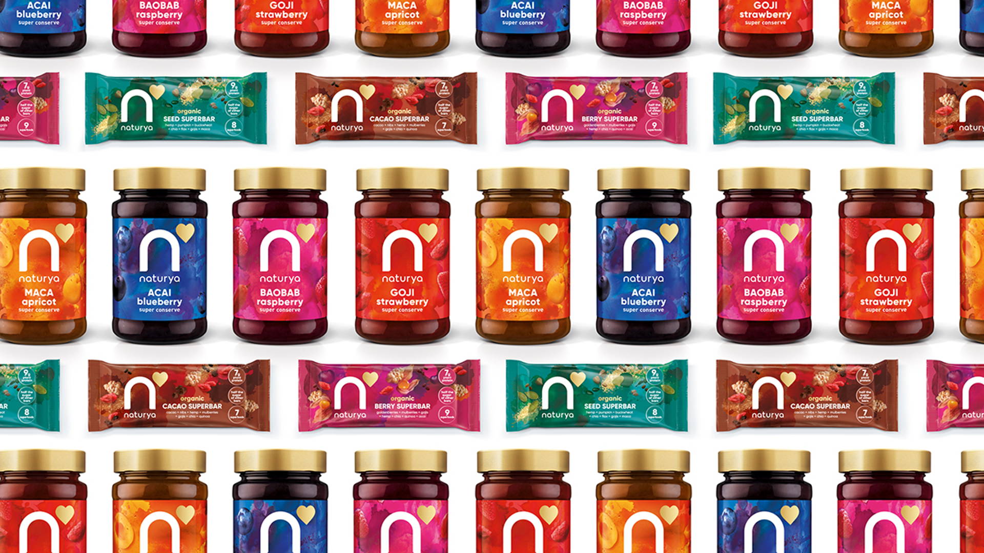 Featured image for Naturya Gets a Bold New Look For Their Delicious Superfood Products