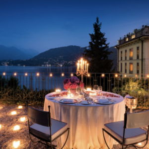 Honeymoon Lake Como Dinner