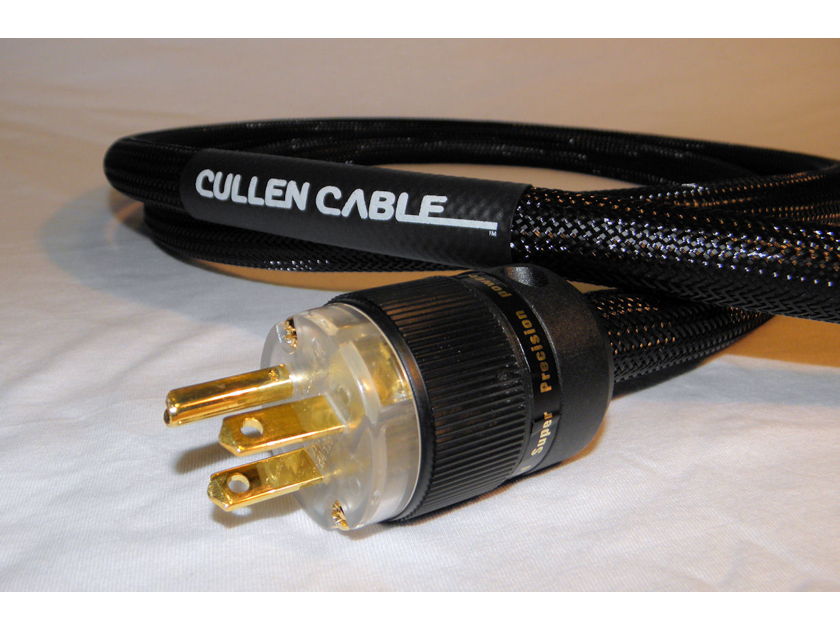 Cullen Cable 6 Foot  Gold Series Power Cable  Made in the USA!