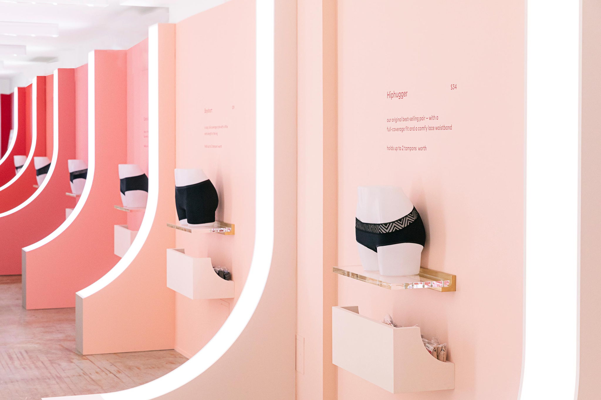 Thinx and Placeholder Introduce Their Pop-Up Shop 'The Rest Room' | Dieline  - Design, Branding u0026 Packaging Inspiration
