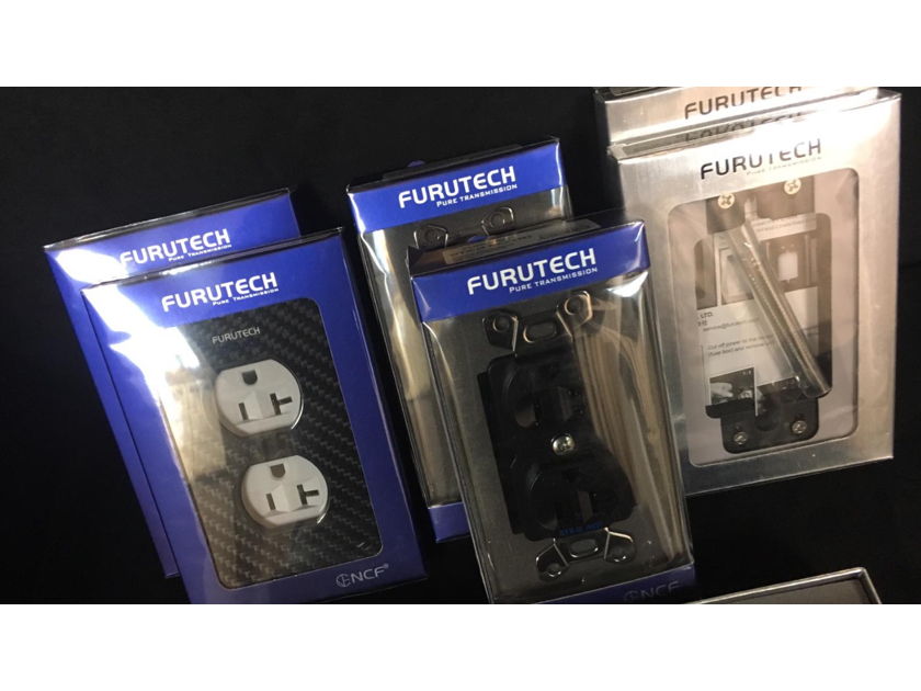 Furutech GTX-D NCF, 105-D NCF, GTX Wall Plate Two Sets Available!!