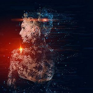 Pixel Stream Photoshop Action - пиксель экшен в действии