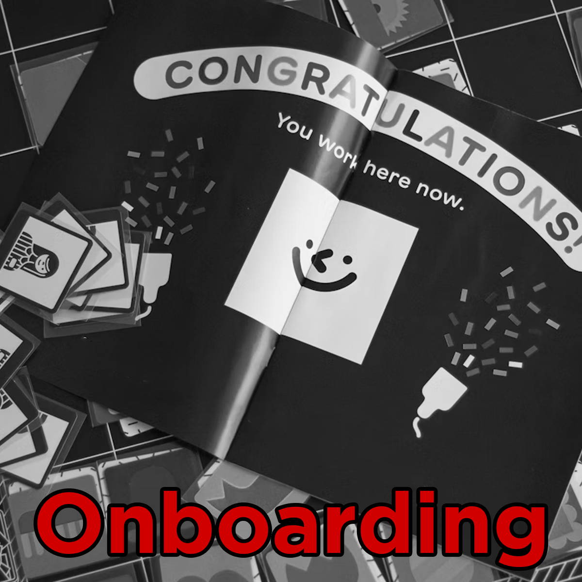 Apparel and branded kits designed to welcome and equip new team members.