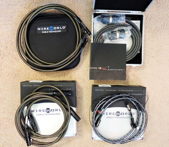 Wireworld Gold Eclipse 7 XLR Interconnects + Others, Fr...