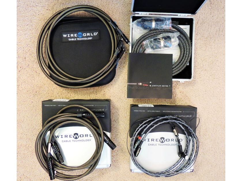 Wireworld Gold Eclipse 7 XLR Interconnects + Others, Free Ship!