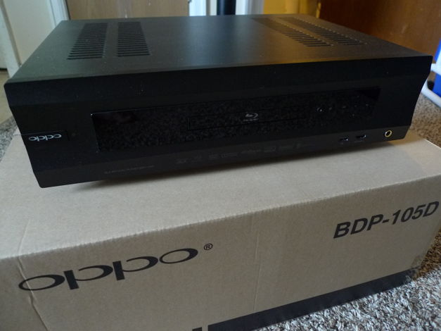 Oppo Digital 105D Darbee blue ray player