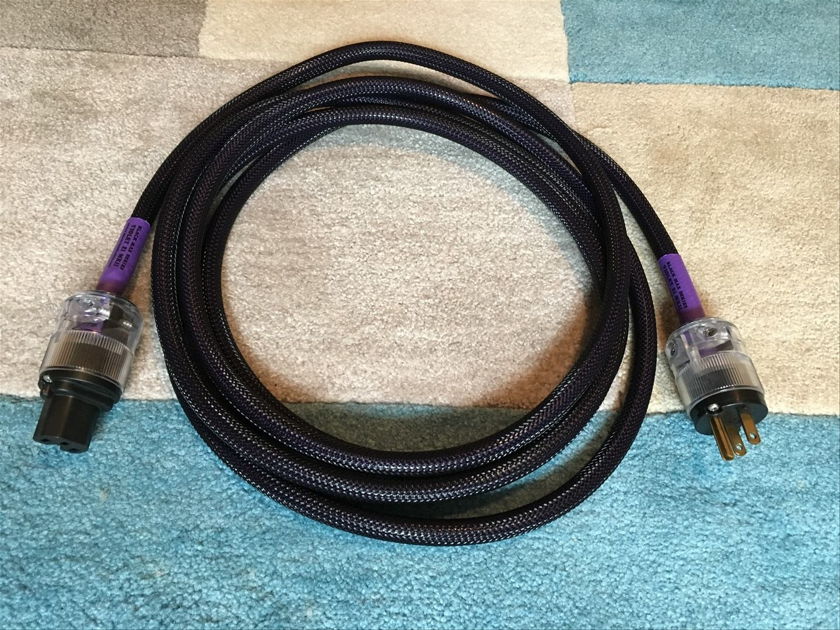 Blacksand Audio Violet Z1 MKII Power Cord 15 Amp - 12 Ft