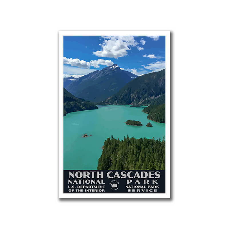 North Cascades National Park Poster