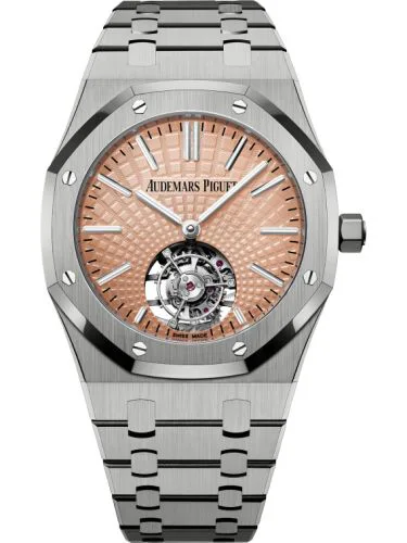 Royal Oak Self-Winding Flying Tourbillon Titanium / Salmon