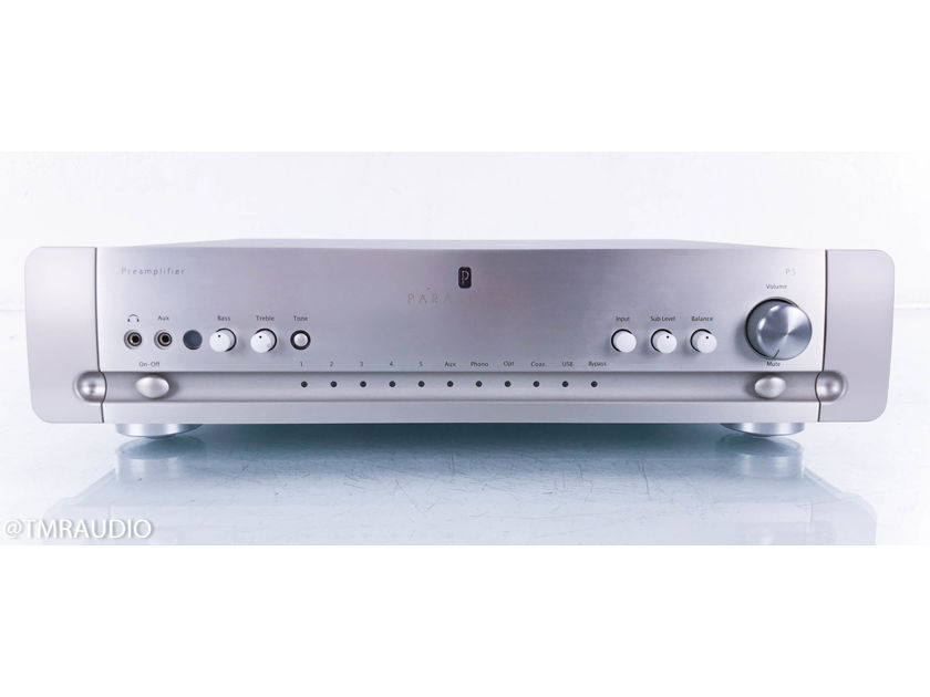 Parasound P5 2.1 Channel Preamplifier P-5 (High Pass Non-Functional) (14817)