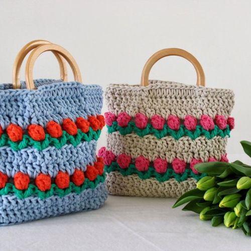 Gratis Haakpatroon voor de Tulpentas