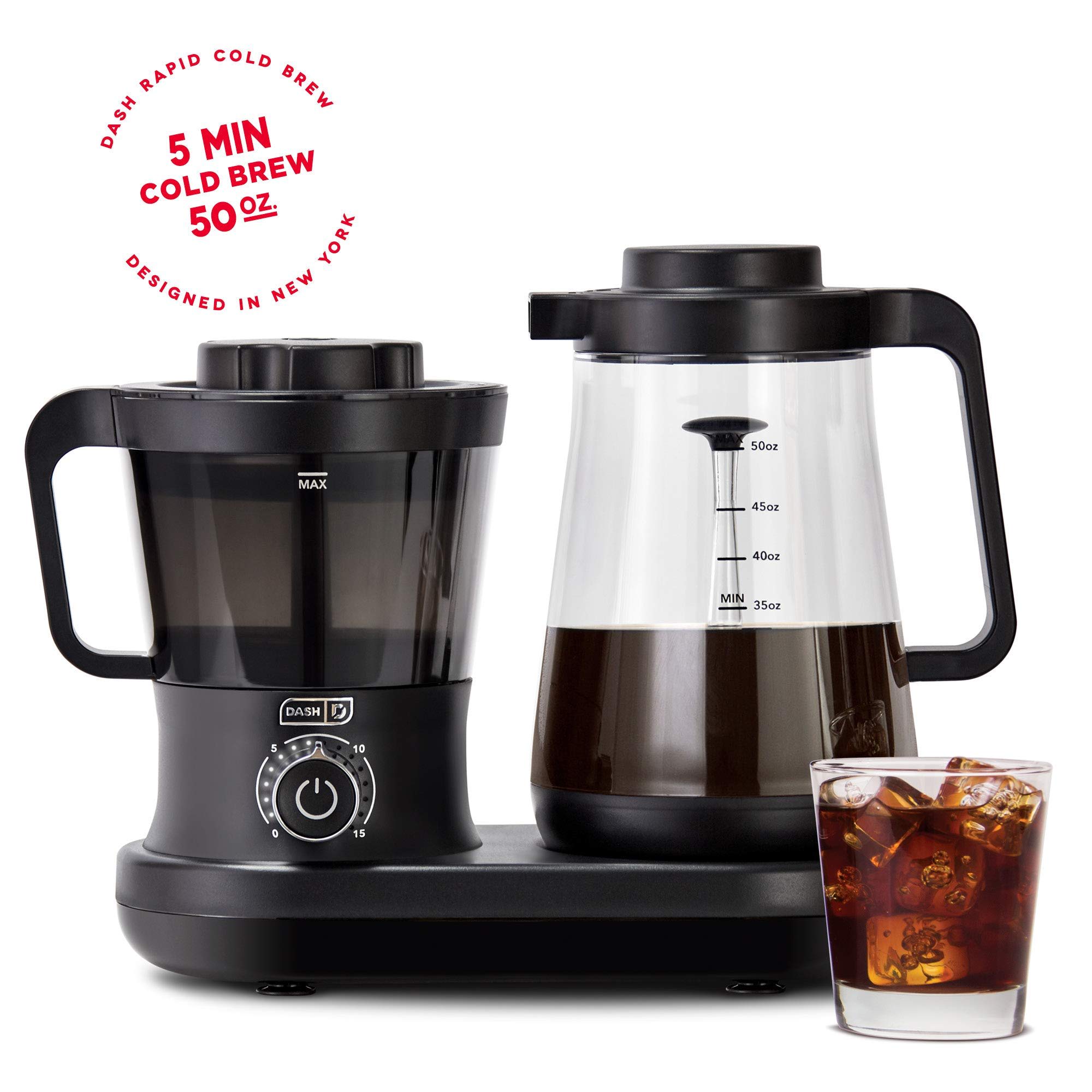 Bodum Bean Cold Brew Coffee Maker vs Dash Rapid Cold Brew System Slant