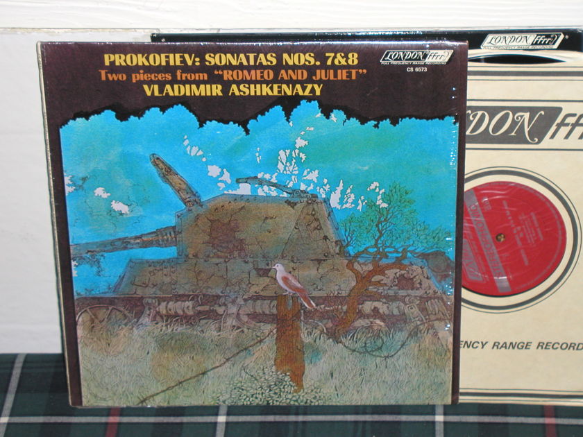 Vladimir Ashkenazy - Prokofiev Son. 7&8 London UK/Decca LP cs6673