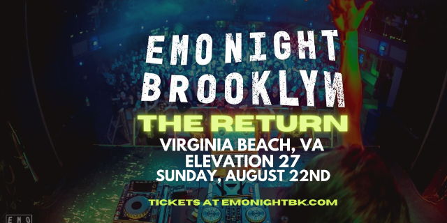 Emo Night Brooklyn presented by Legacy Concerts at Elevation 27 promotional image