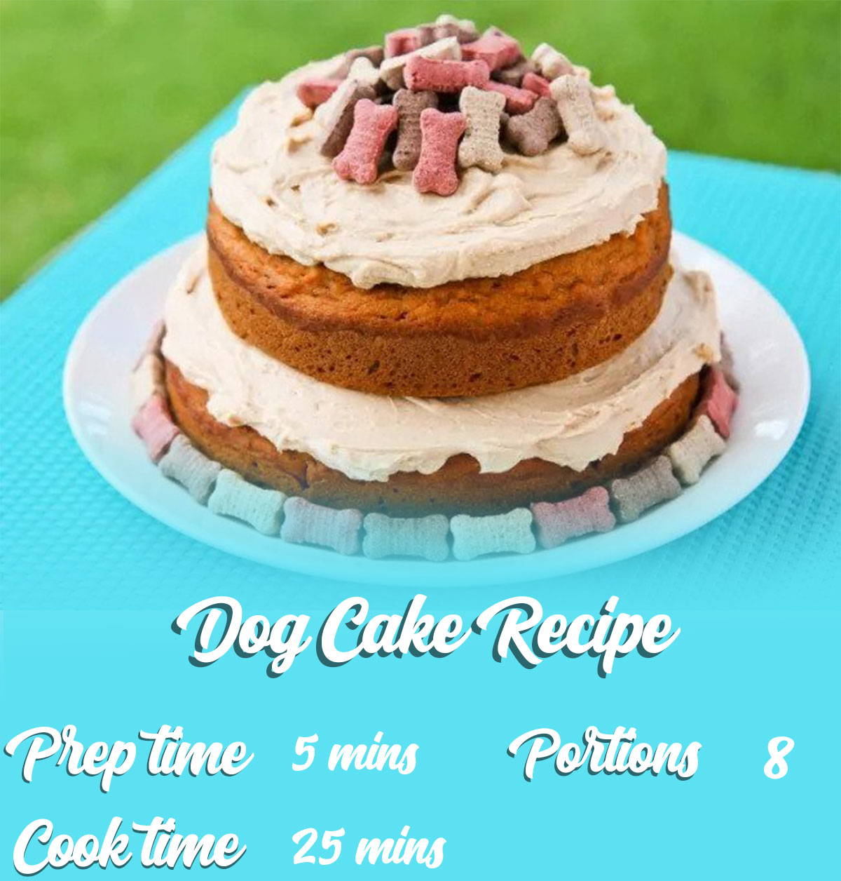 dog cake recipe