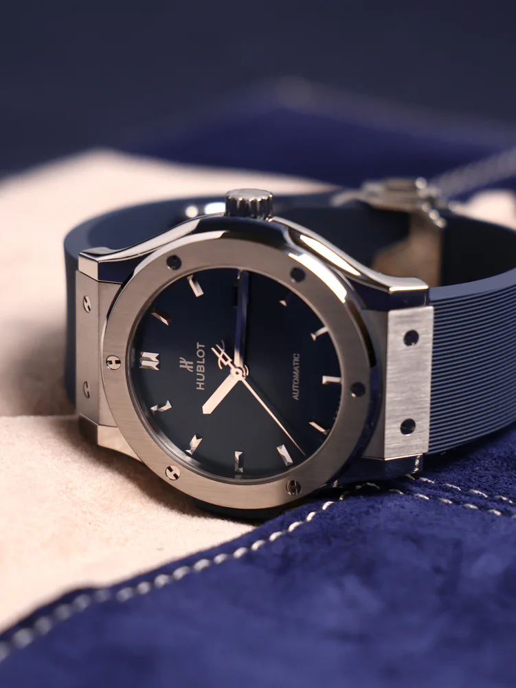 Hublot Classic Fusion Blue 542.NX.7170.LR Box and Papers 2021