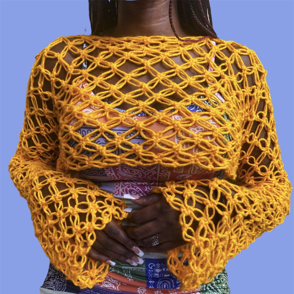 Lover's knoop schouderophalen