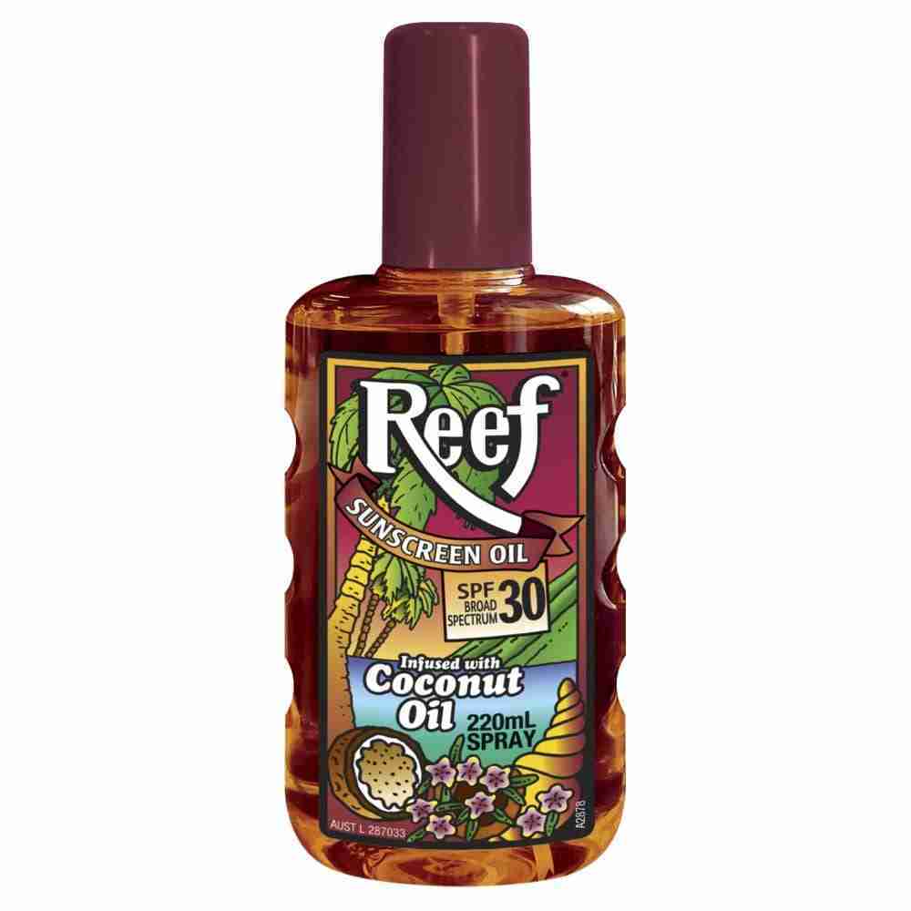 Reef Coconut Sunscreen Oil Spray SPF 30 220mL - Image 2