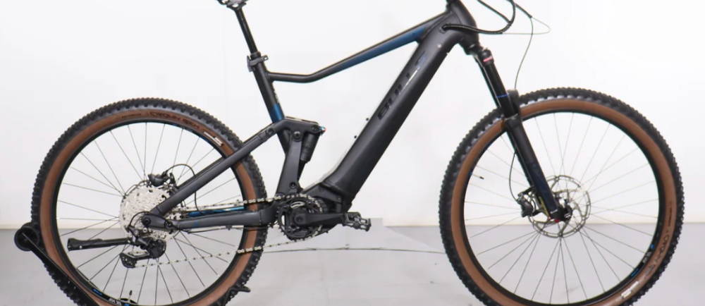 a Bulls Copperhead EVO AM 1 full suspension electric mountain bike