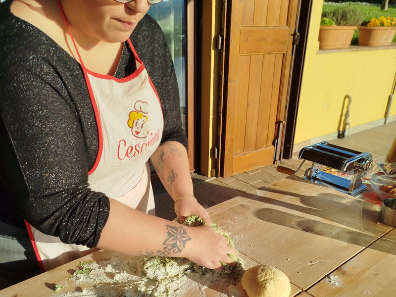 Cooking classes Certaldo: Fresh Pasta Class: Colorful Tagliatelle