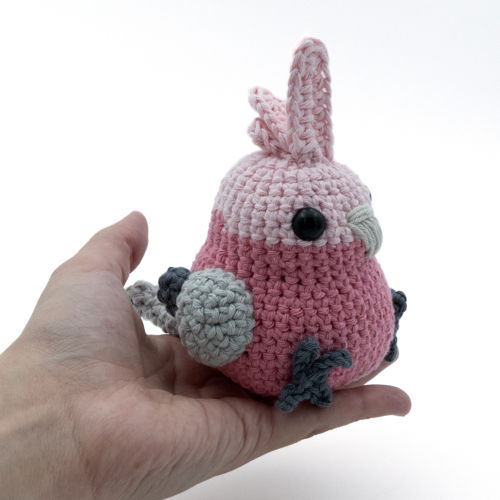 Amigurumi Galah Cockatoo