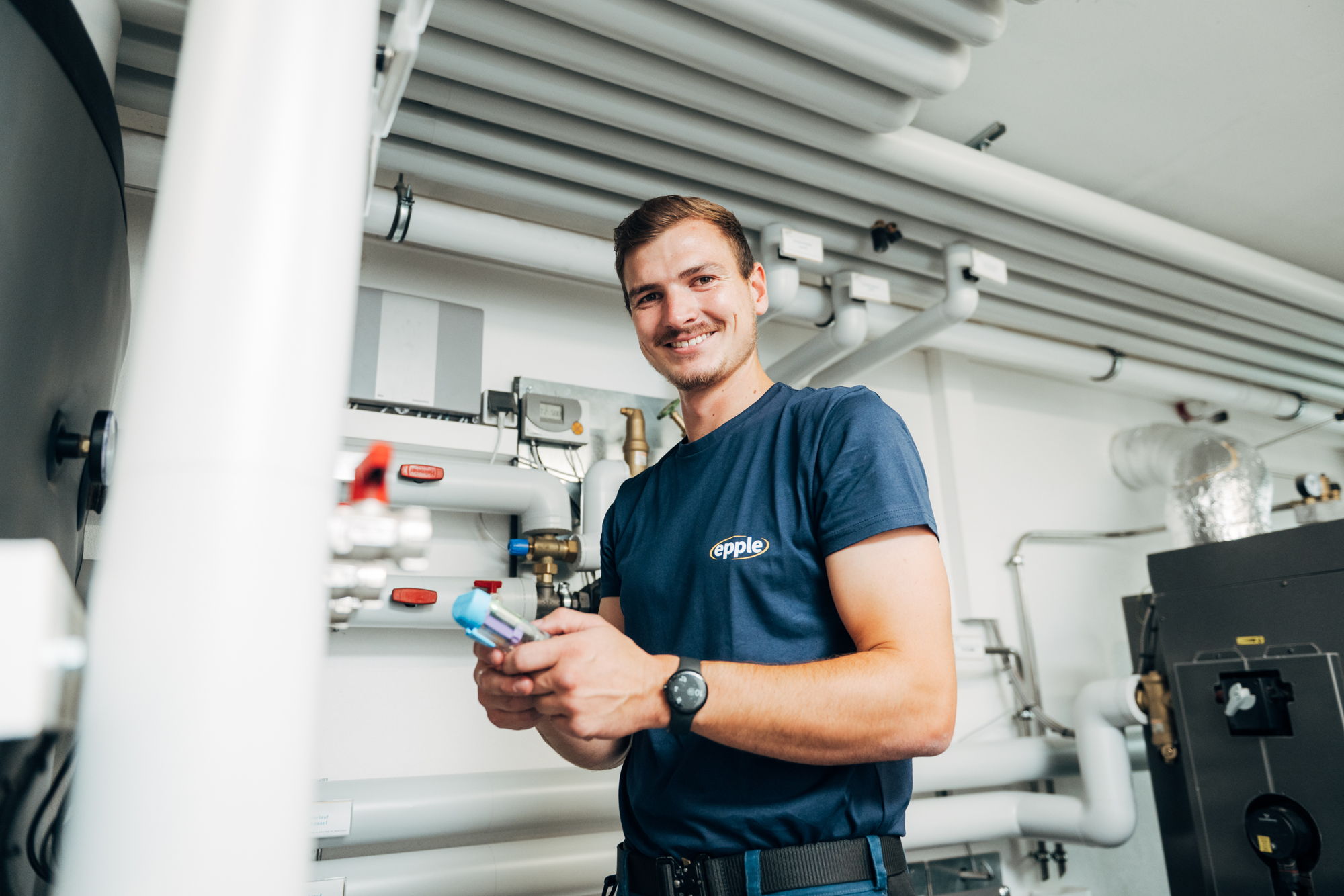 Techniker im Kundendienst