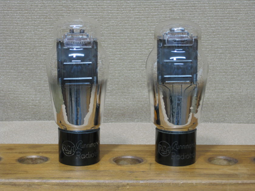 RCA 2A3 vacuum tube Single plate Matching pair