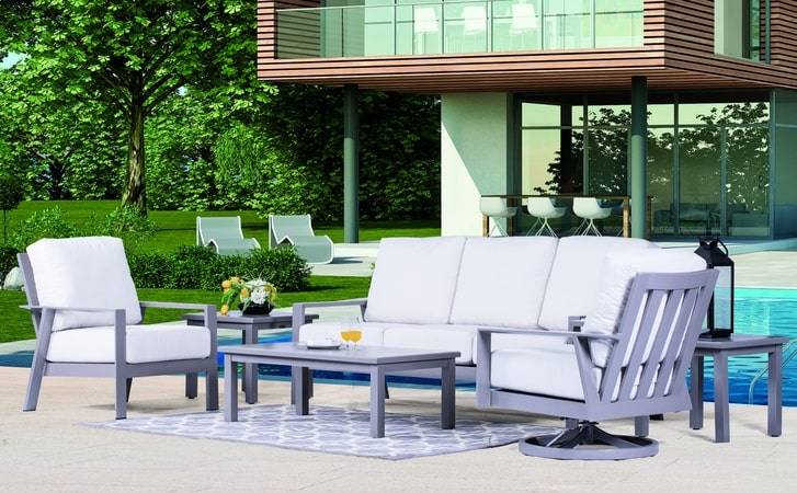 Prestige Casual Patio Renaissance Avenida Aluminum Outdoor Patio Furniture