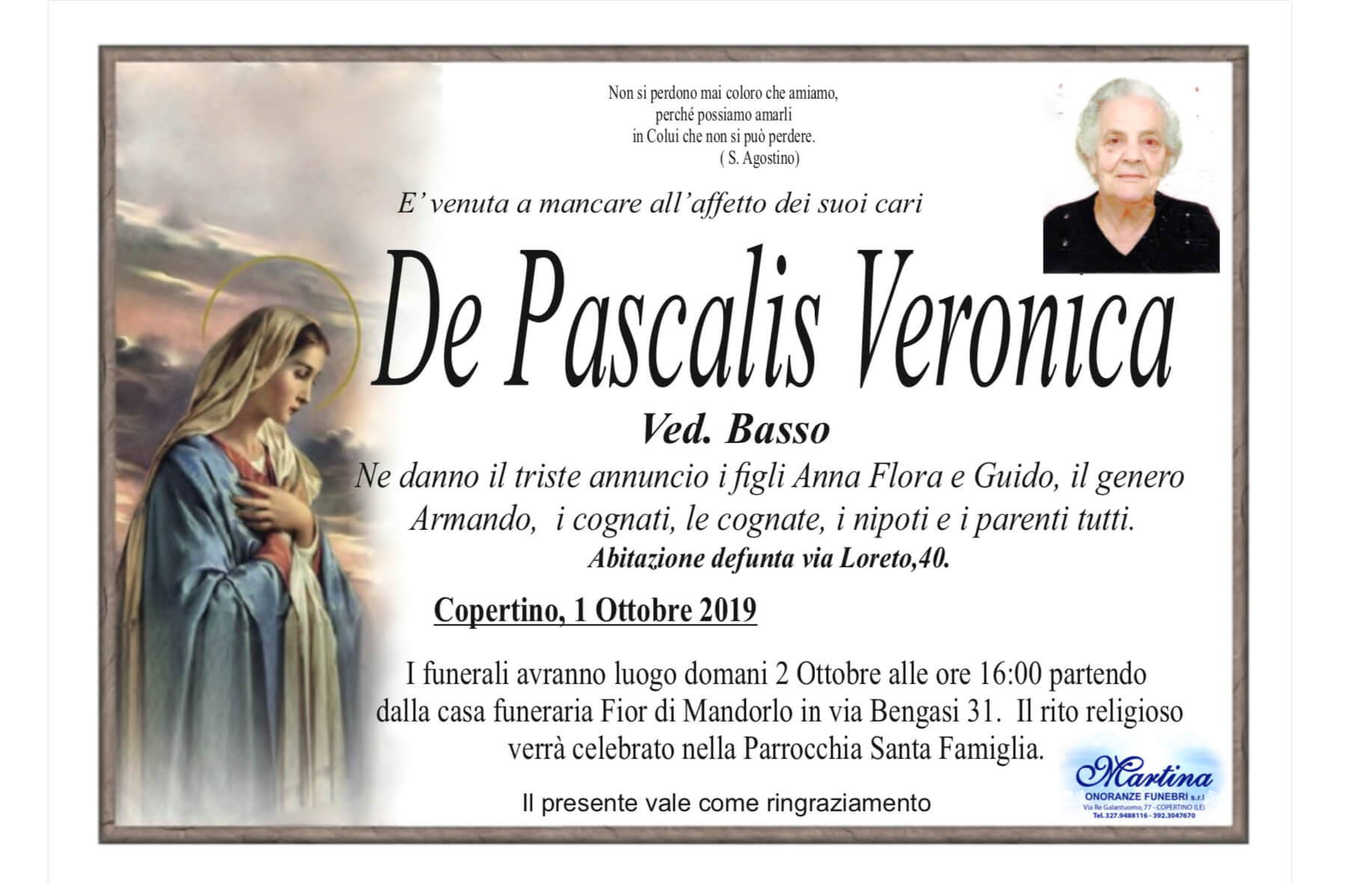 Veronica De Pascalis