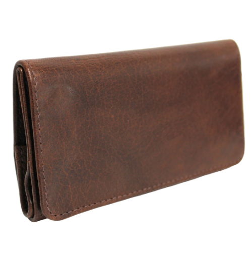 Full Grain Leather Tobacco Pouch 11032 Hide & Chic - Image 6