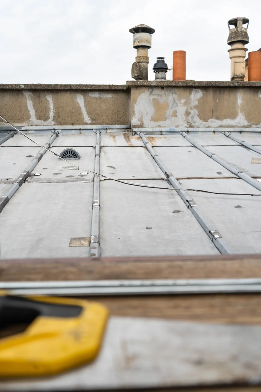 Intervention en couverture par accès sur corde — photo 8