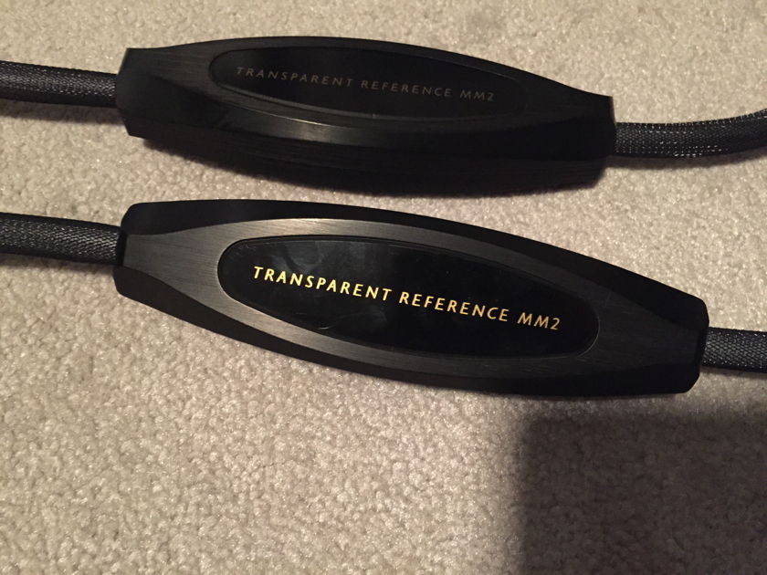 Transparent Audio reference mm2 xlr 2m Cable Pair (Left and Right)