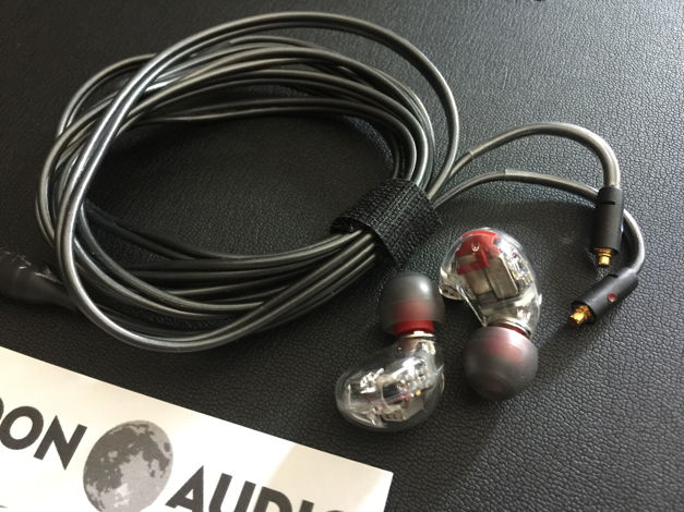 Moon Audio Silver Dragon IEM Cable  64" version for SHU...