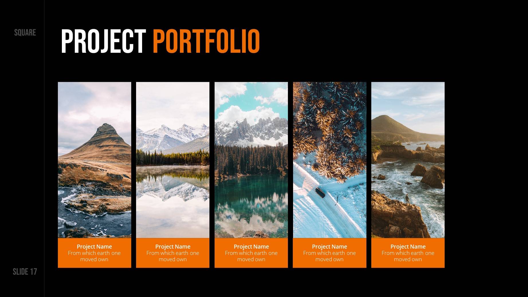 Modern X Consulting Firm Proposal Presentation Template Title Page