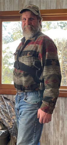 shoulder holster review, shoulder holster for men, shoulder holster for fat guy, right hand shoulder holster
