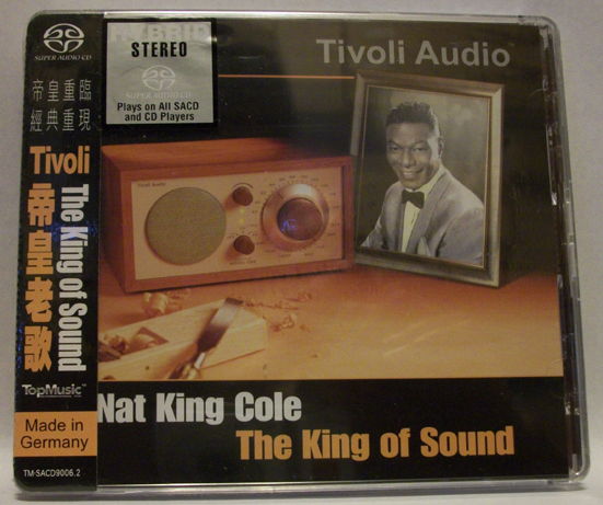 Nat King Cole - The King of Sound top music sacd/cd, new