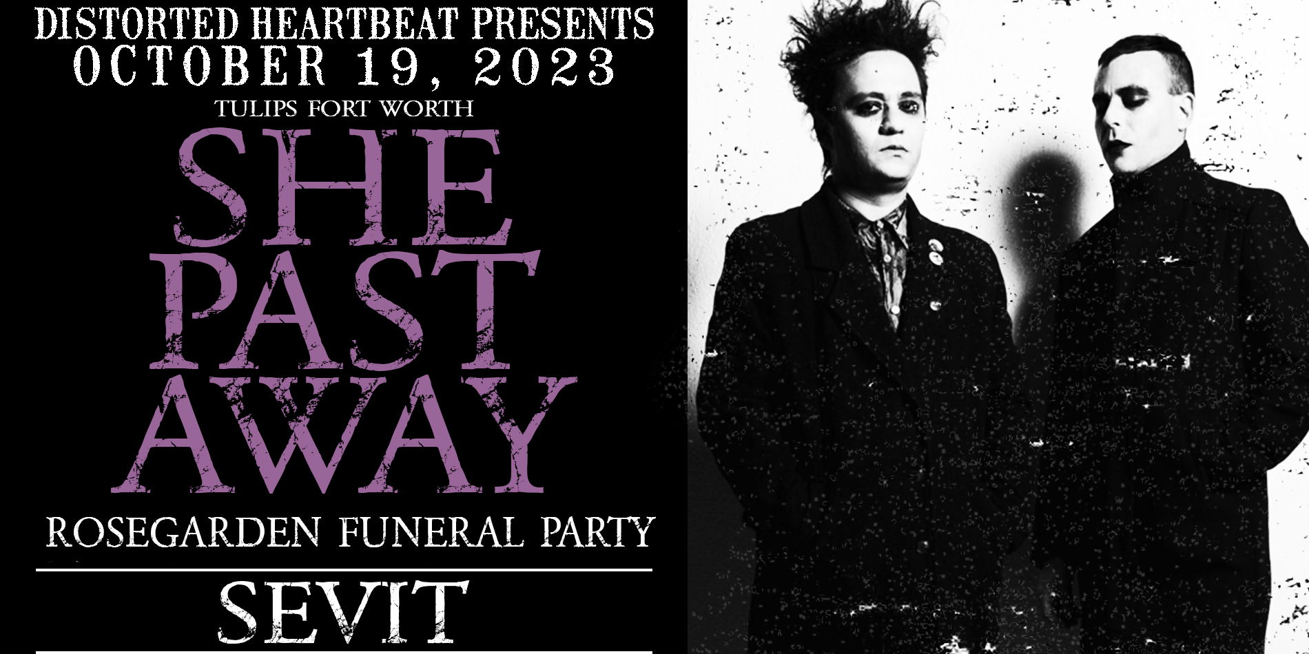 She Past Away, Rosegarden Funeral Party, SEVIT w/ DJ Sam Ramirez promotional image