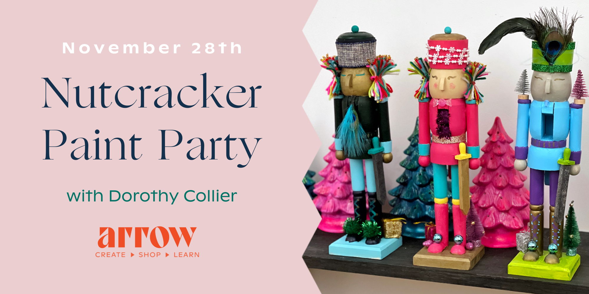 Nutcracker Paint Party with Dorothy Collier promotional image