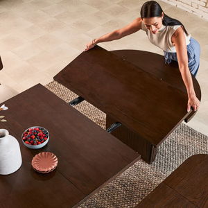 Round Extendable Table with Chairs | Transformer Table