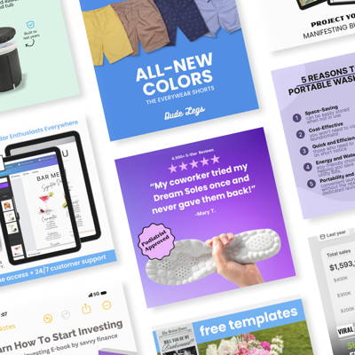 Static ad packages